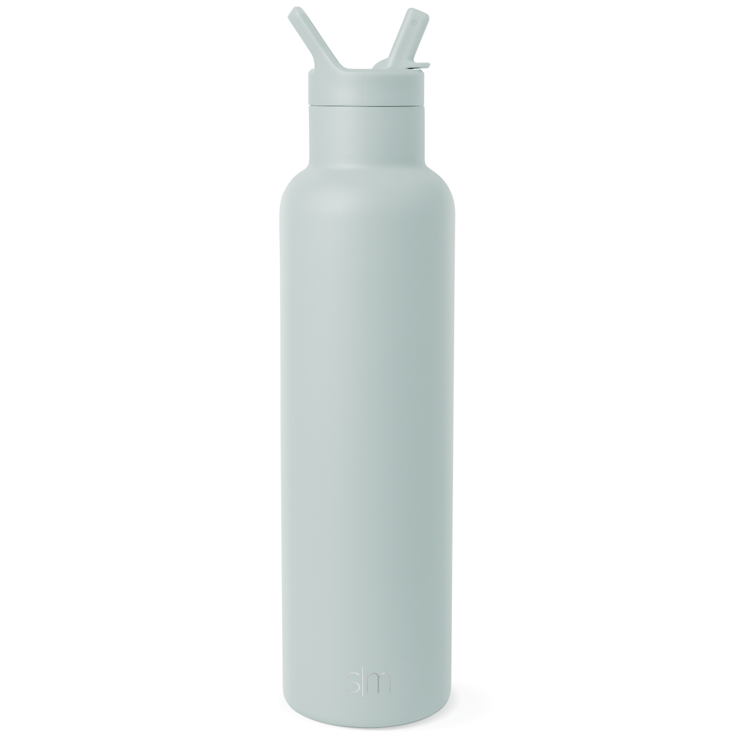Ascent Water Bottle with Straw Lid - 24oz / Sea Glass Sage