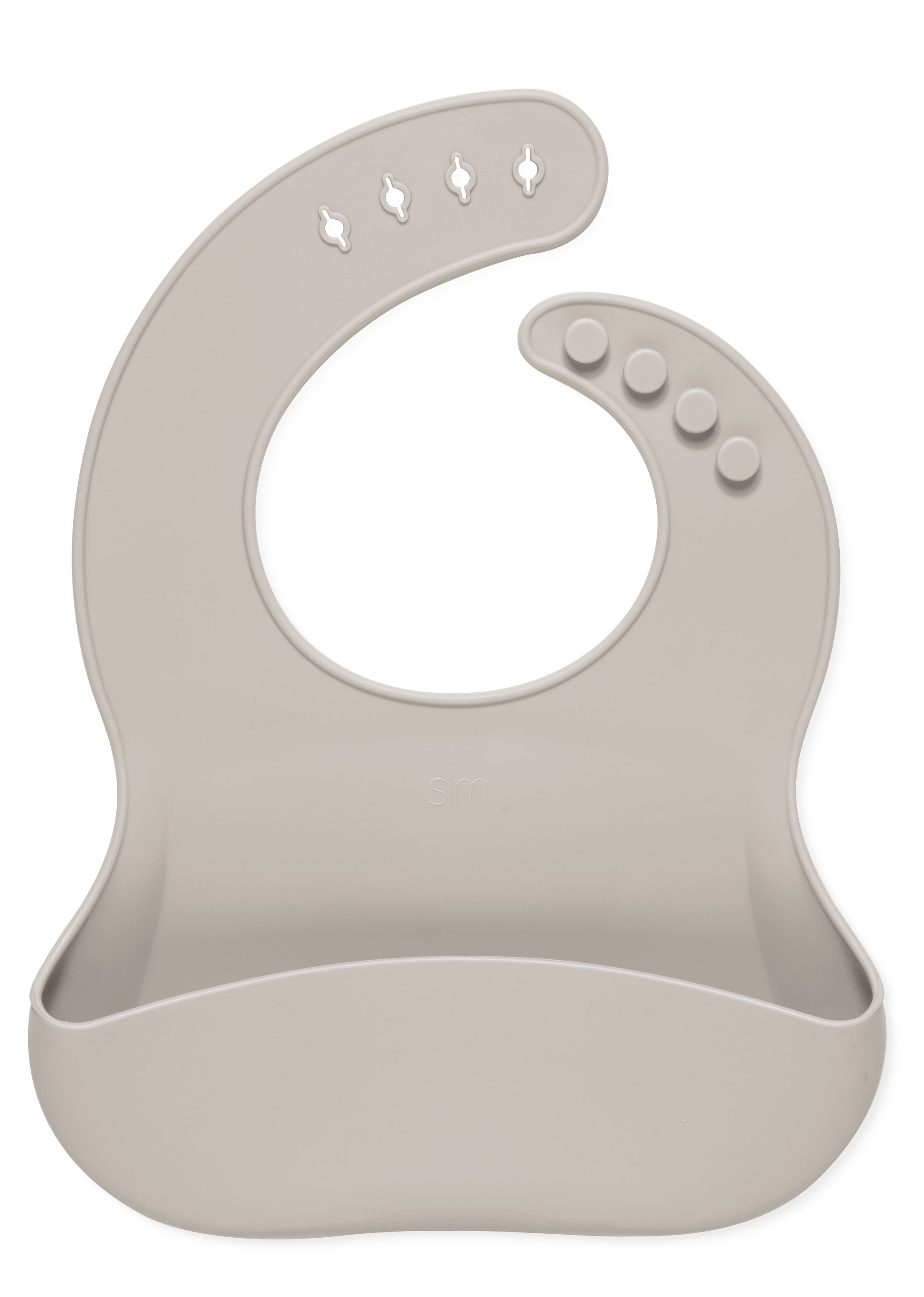 Bennett Silicone Bib - Almond Birch