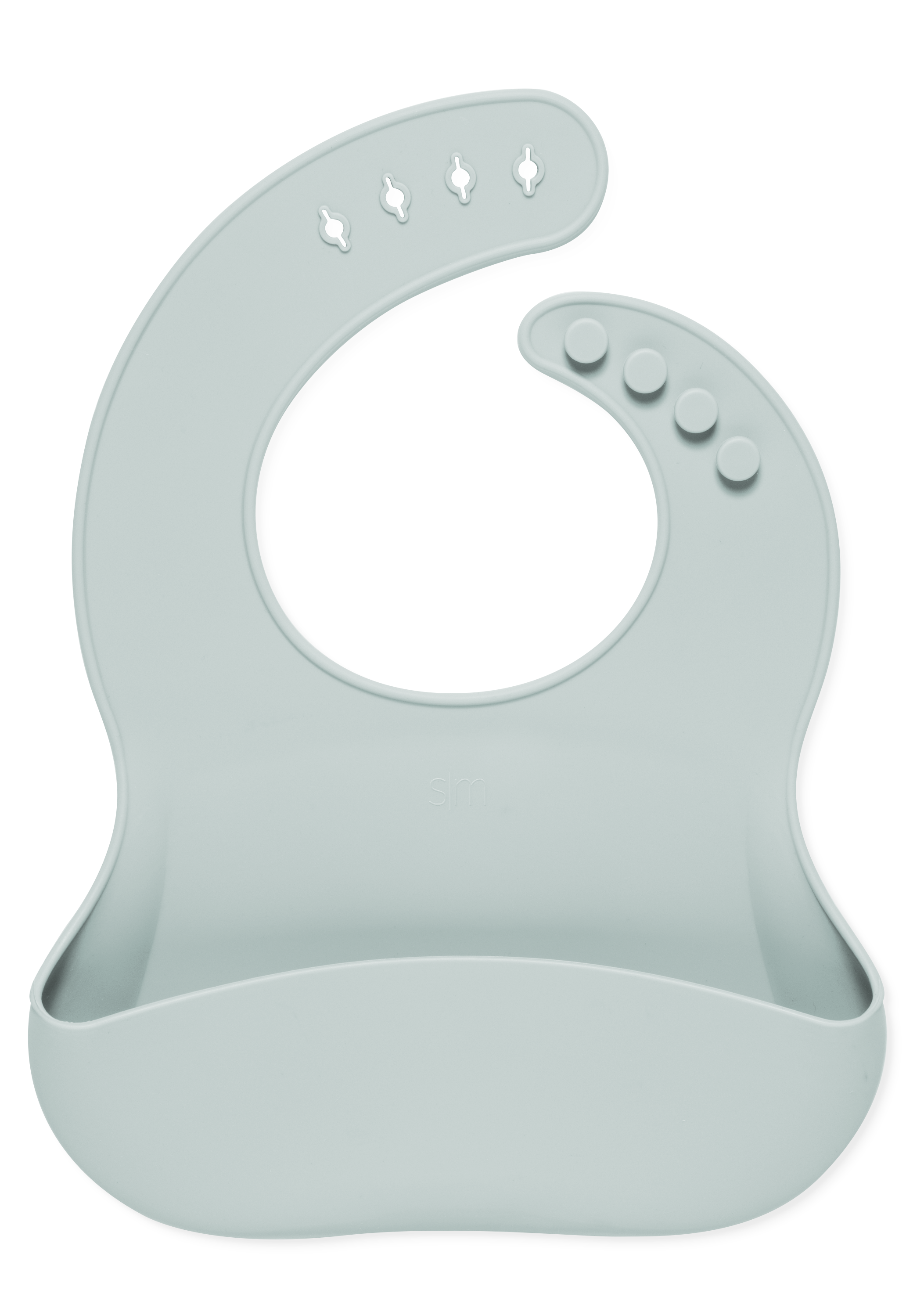 Bennett Silicone Bib - Sea Glass Sage