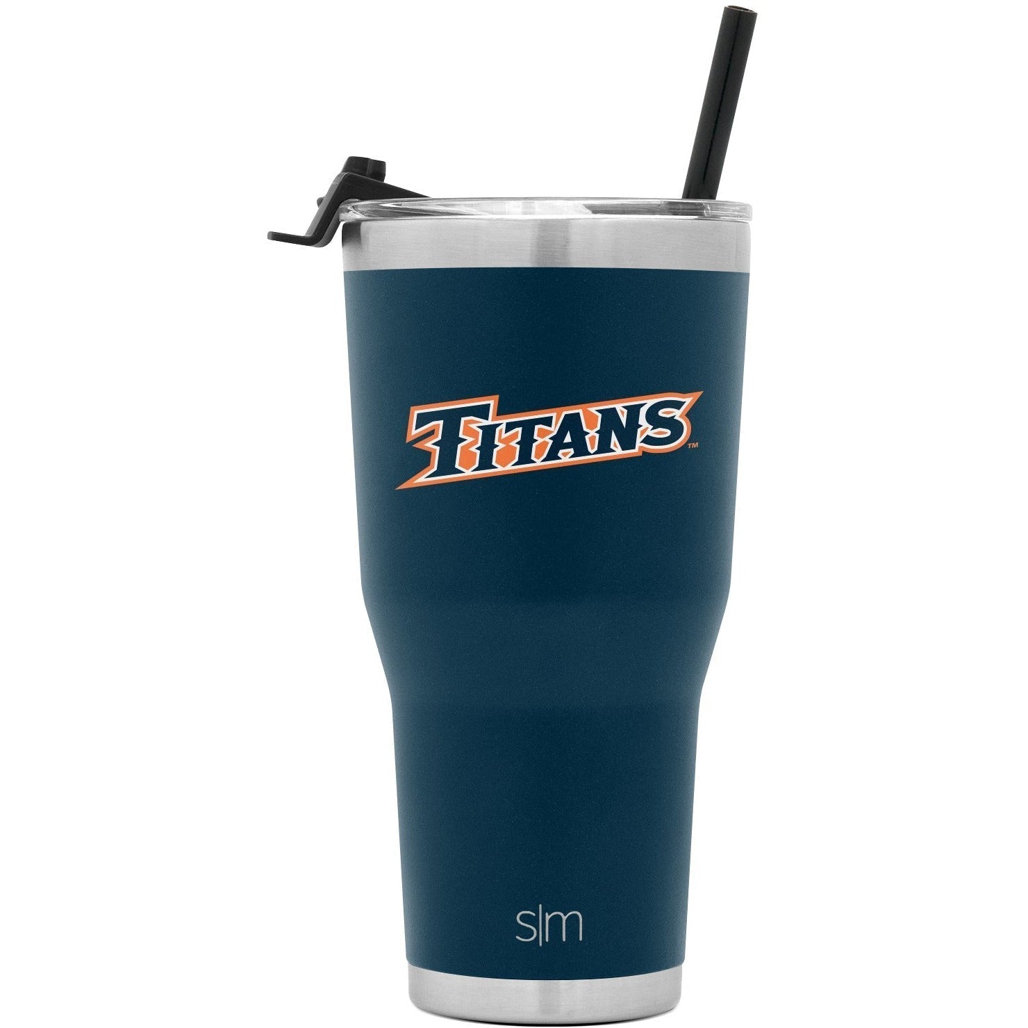 Collegiate Cruiser Tumbler with Flip Lid and Straw - Cal State Fullerton