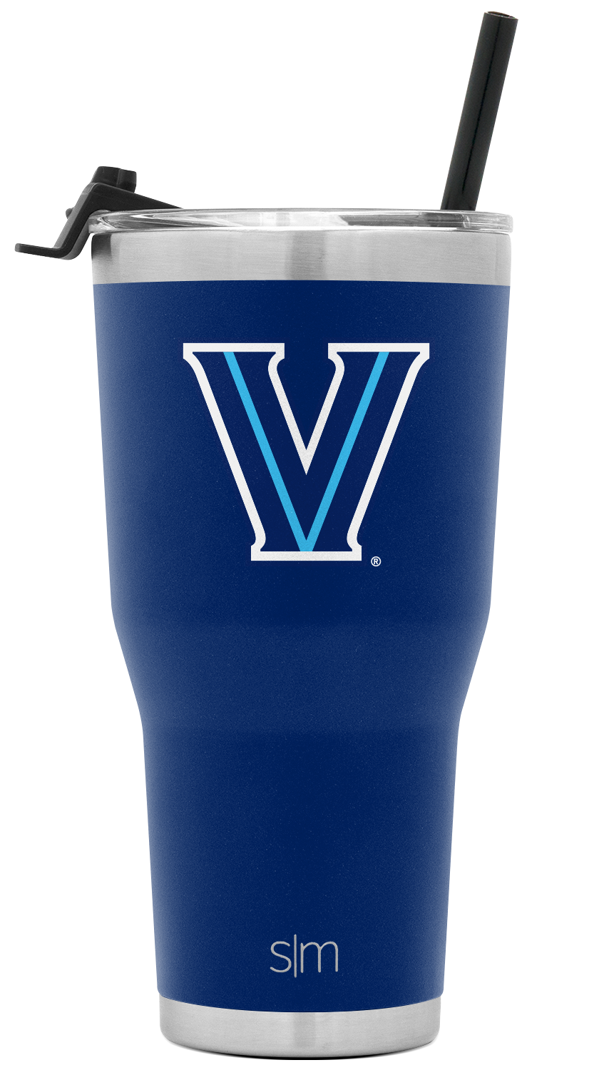 Collegiate Cruiser Tumbler with Flip Lid and Straw - Villanova