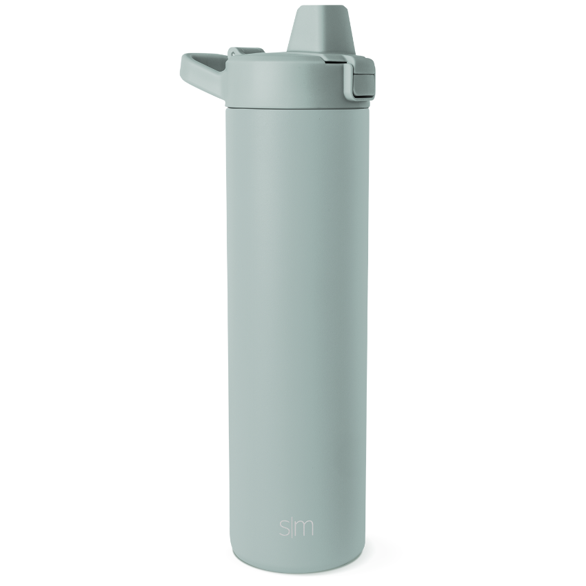 Mesa with Simple Flip Filter Straw Lid - 24oz / Sea Glass Sage