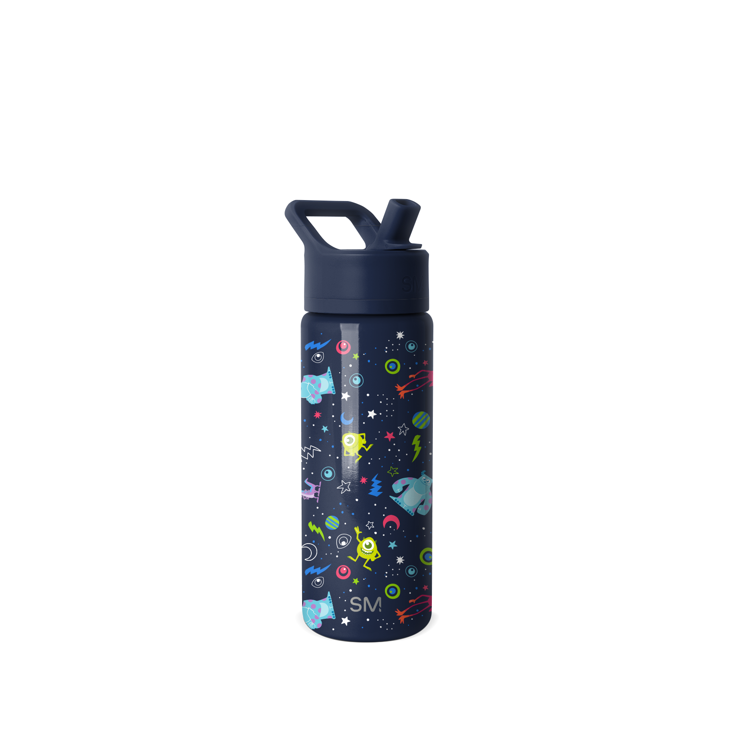 Summit Kids Water Bottle with Straw Lid - 18oz - SM2 - Monsters Inc Dream Team