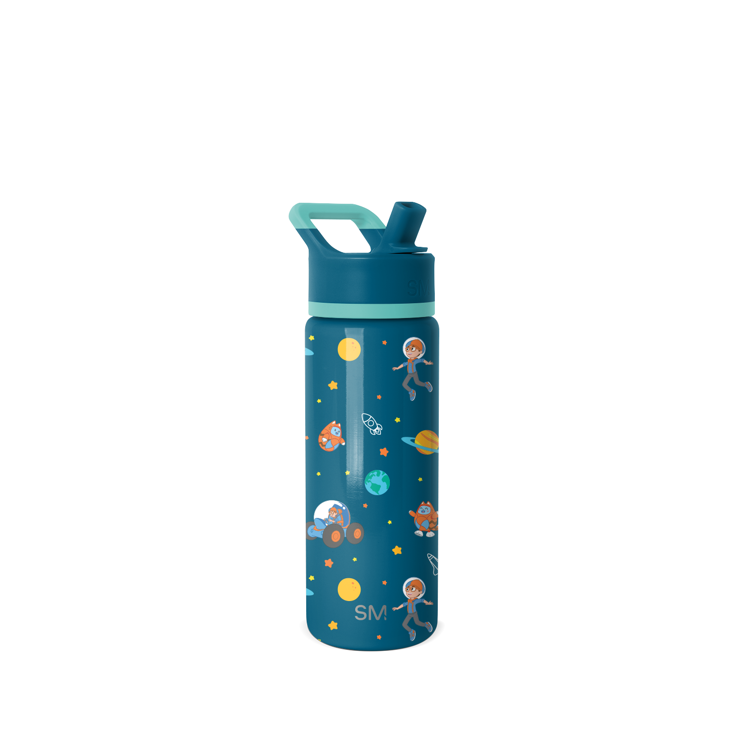 Summit Kids Water Bottle with Straw Lid - 18oz - SM2 - Blippi Space