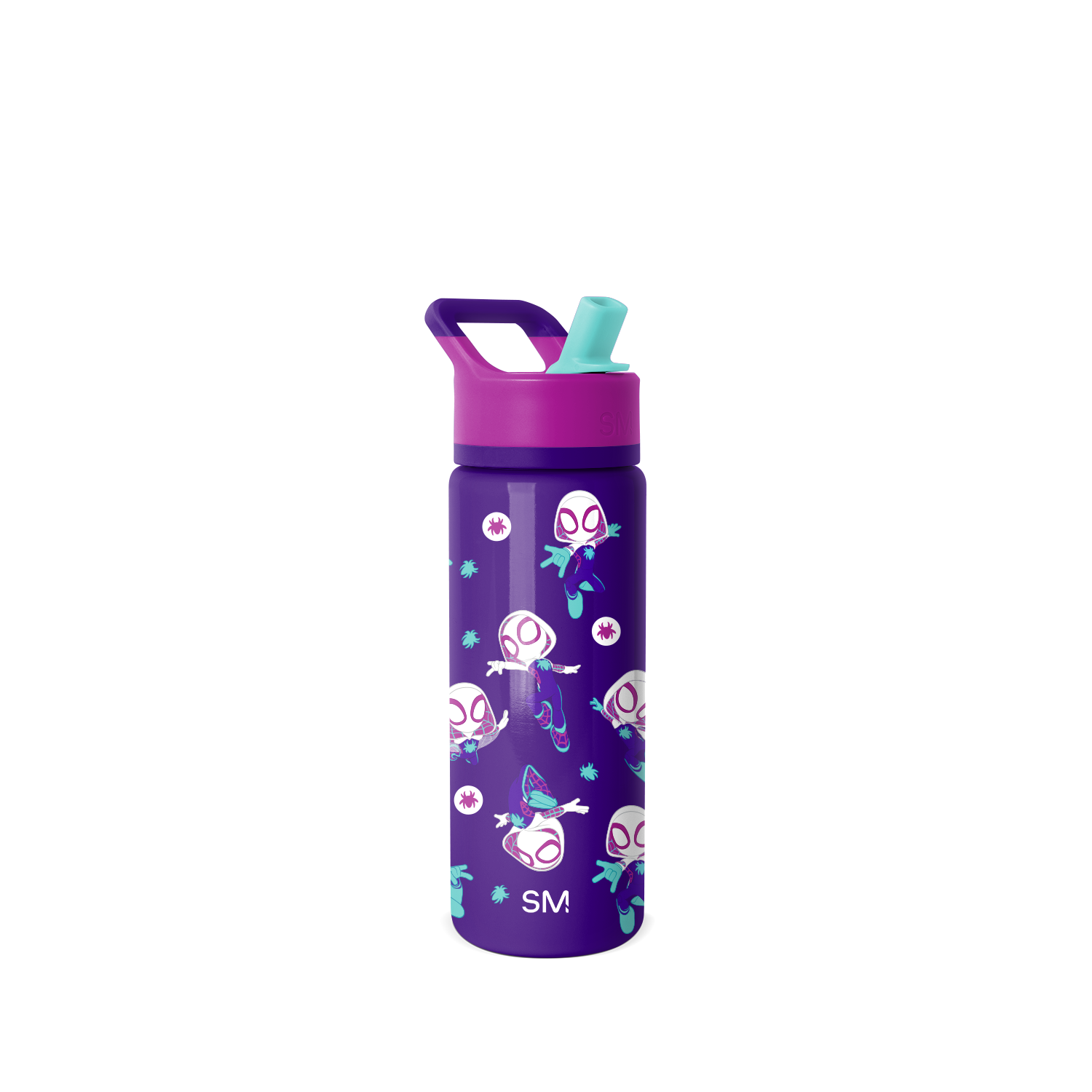 Summit Kids Water Bottle with Straw Lid - 18oz - SM2 - Spider Gwen