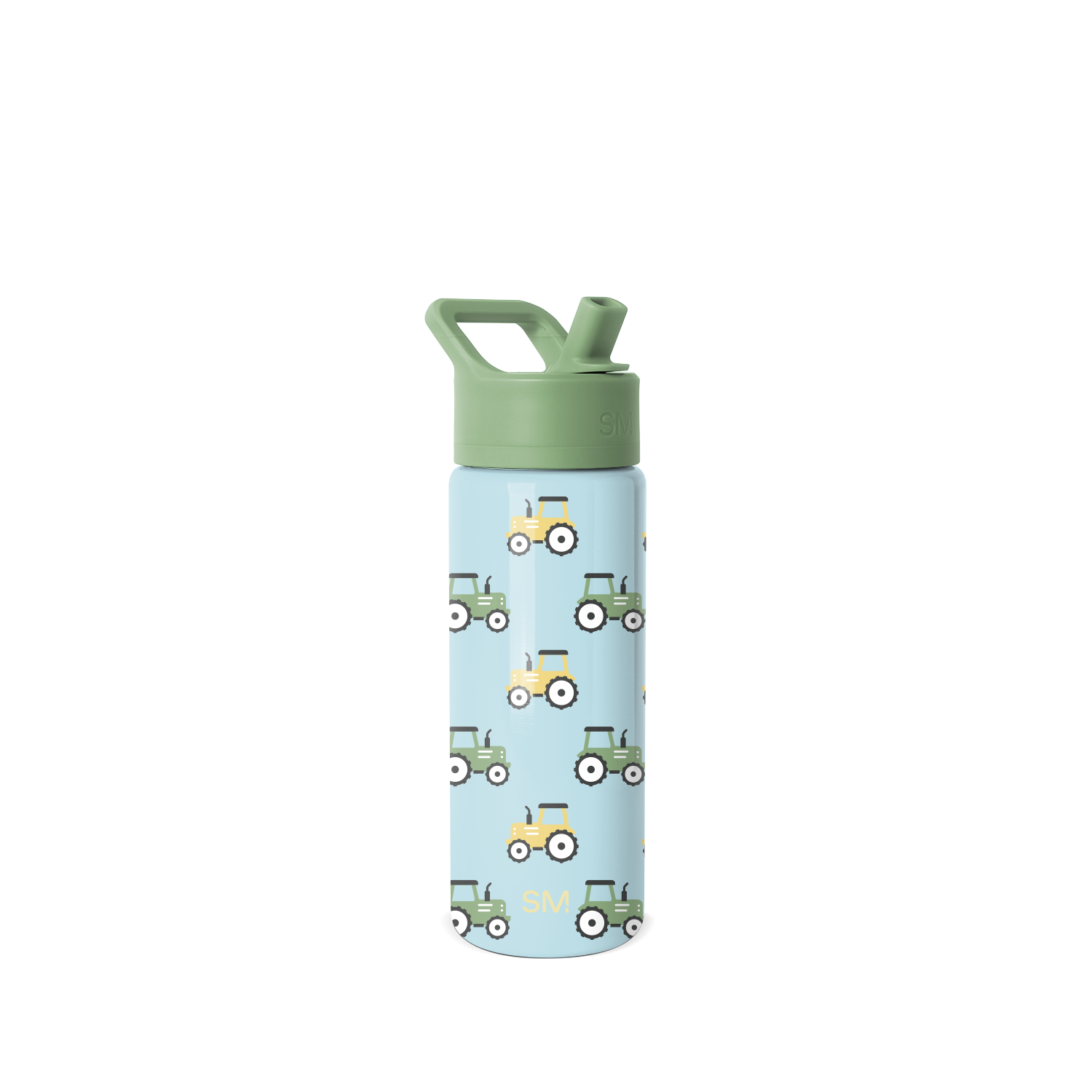 Summit Kids Water Bottle with Straw Lid - 18oz - SM2 - Tractor Fun