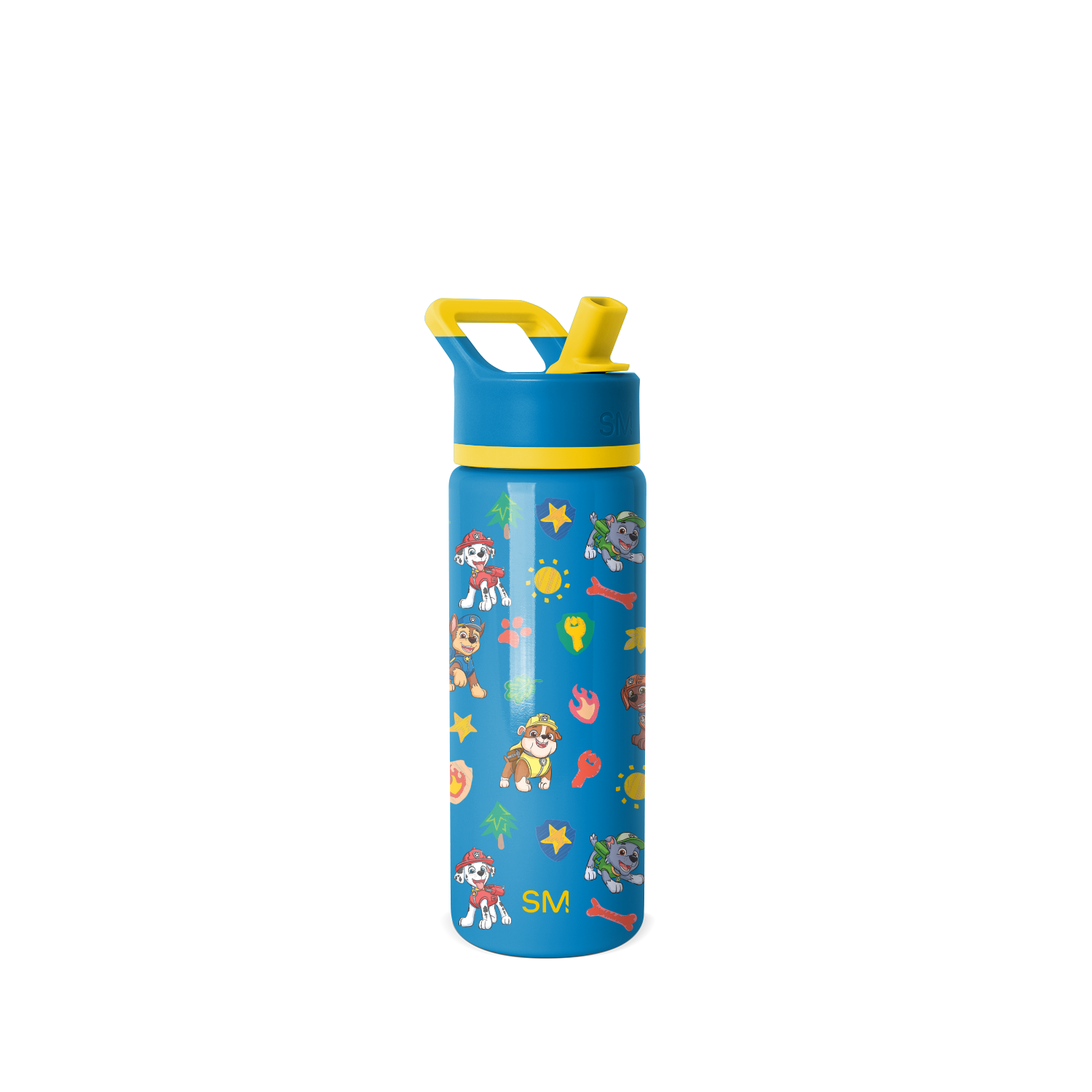 Summit Kids Water Bottle with Straw Lid - 18oz - SM2 - Paw Patrol Outdoor Adventures