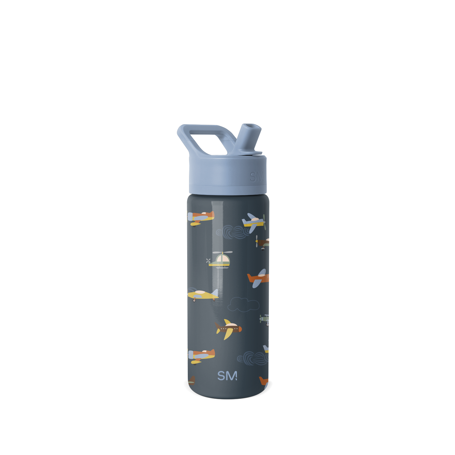 Summit Kids Water Bottle with Straw Lid - 18oz - SM2 - Wheels Up