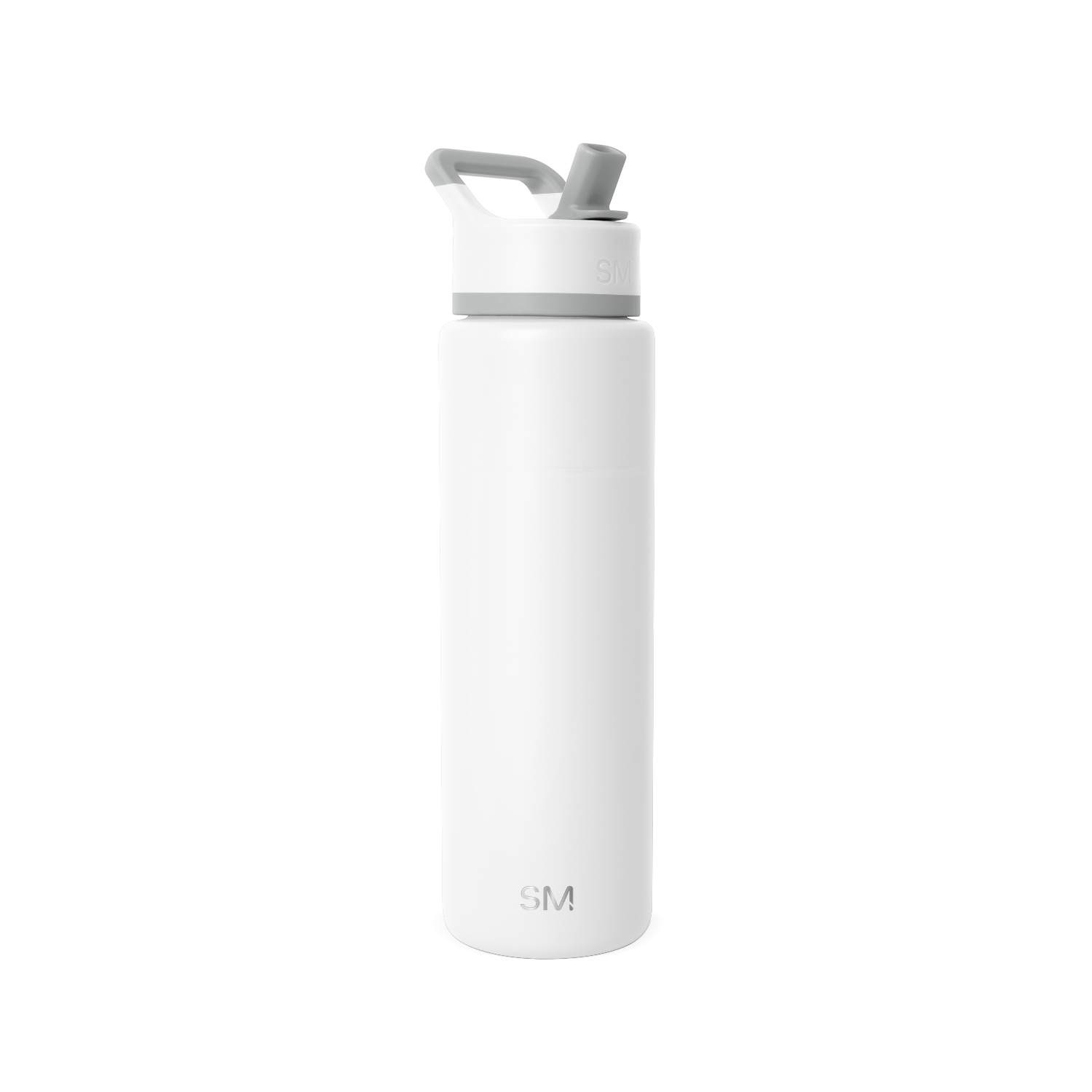 Summit Water Bottle with Straw Lid - 30oz / Winter White
