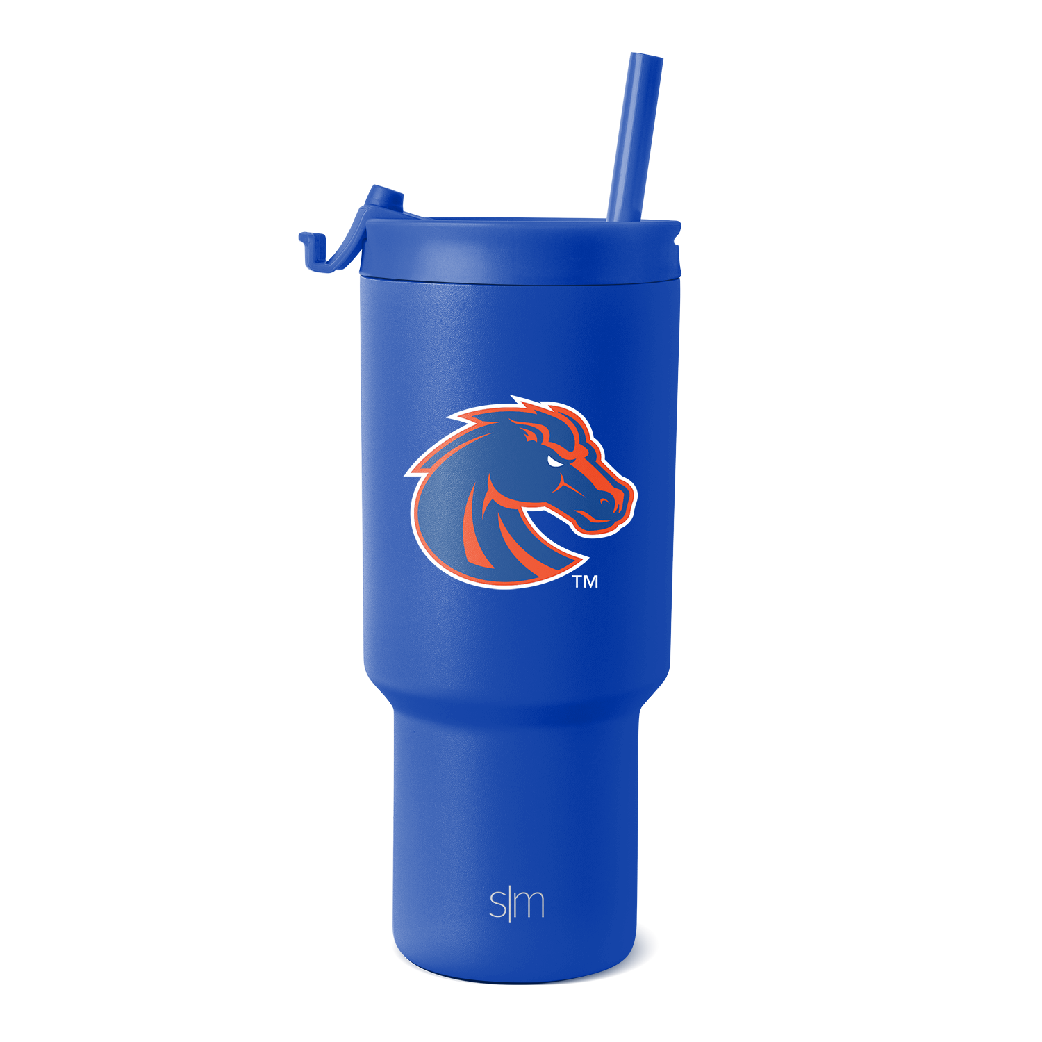 Collegiate Trek Tumbler - 30oz / Boise State / Flip + Straw