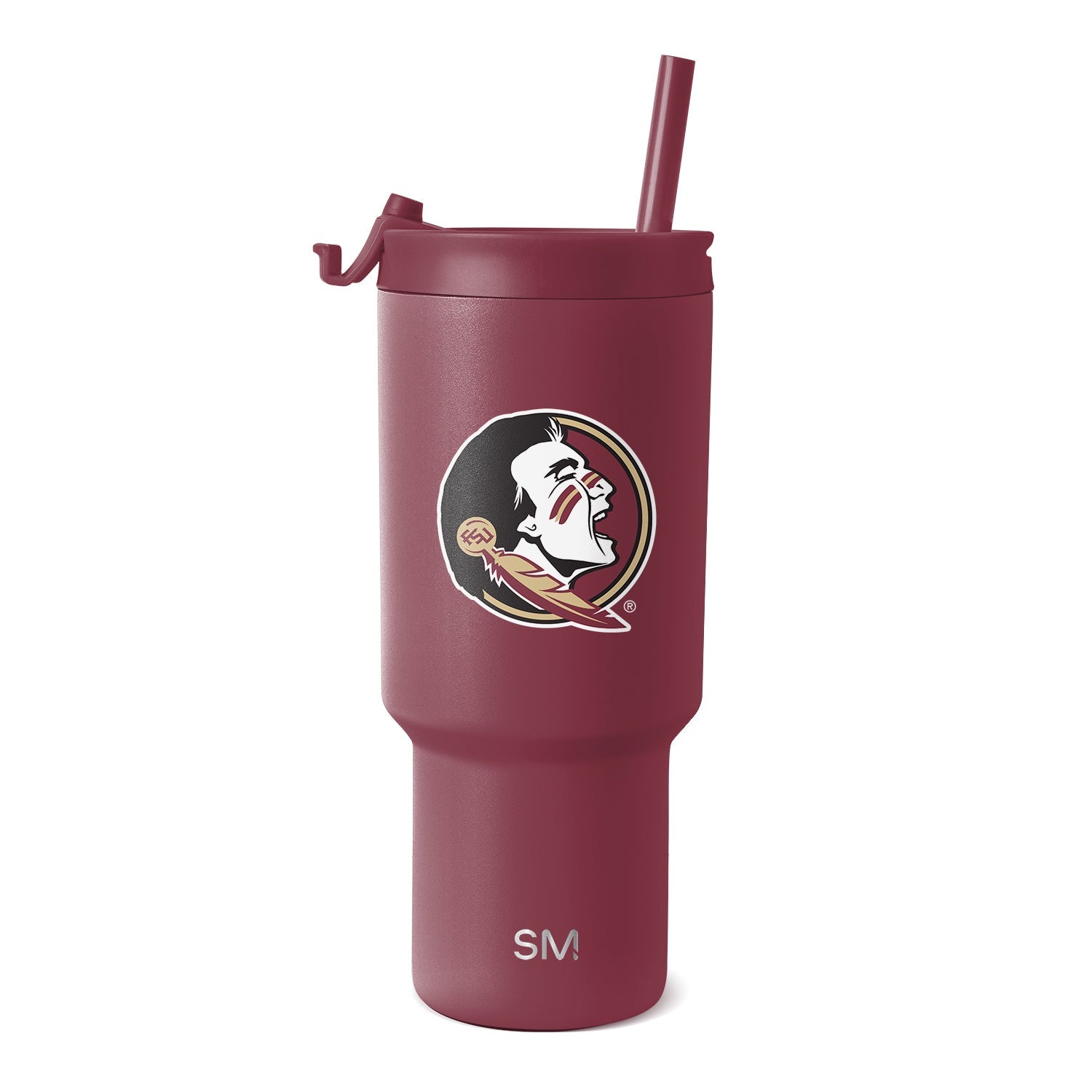 Collegiate Trek Tumbler - 30oz / Florida State / Flip + Straw