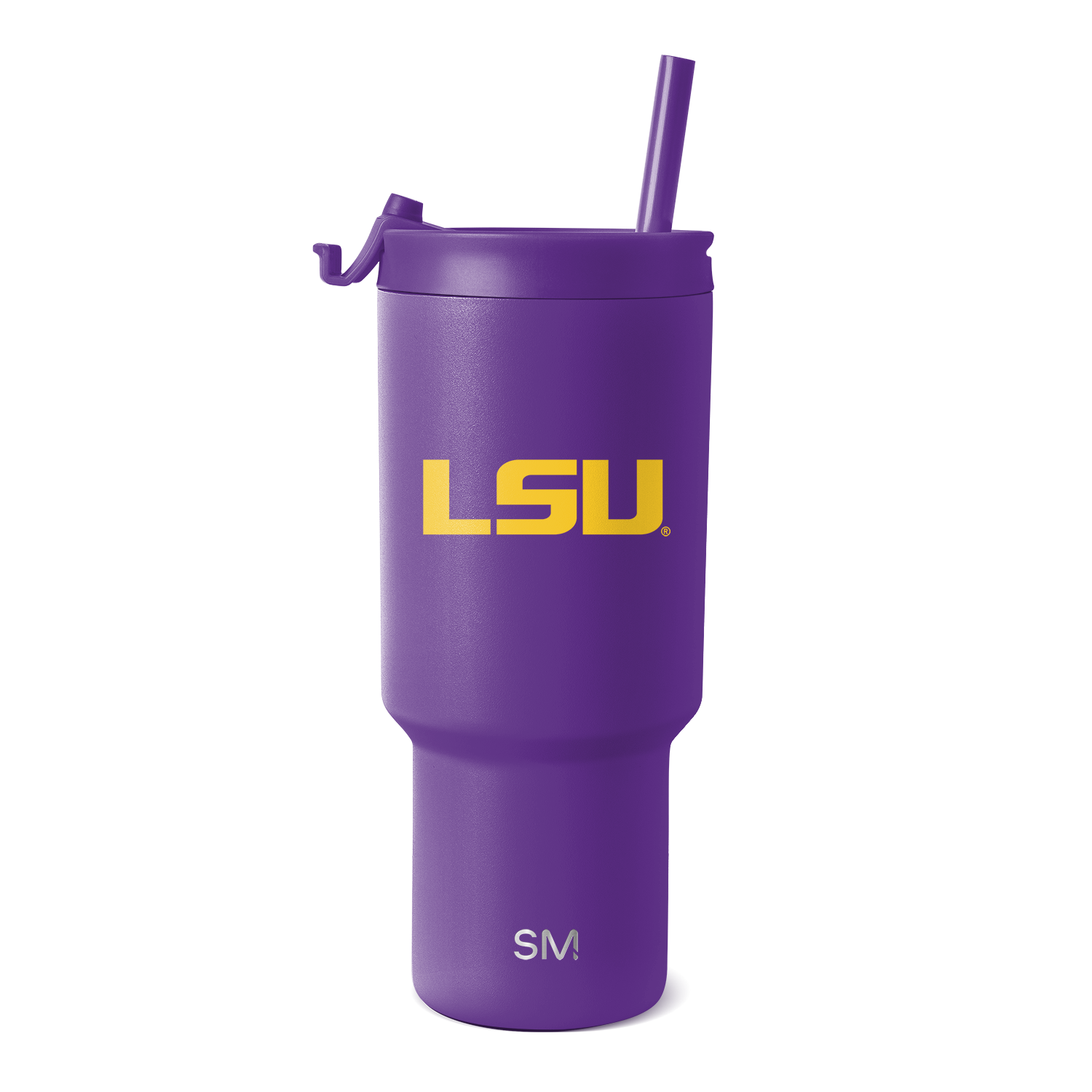Collegiate Trek Tumbler - 30oz / LSU / Flip + Straw