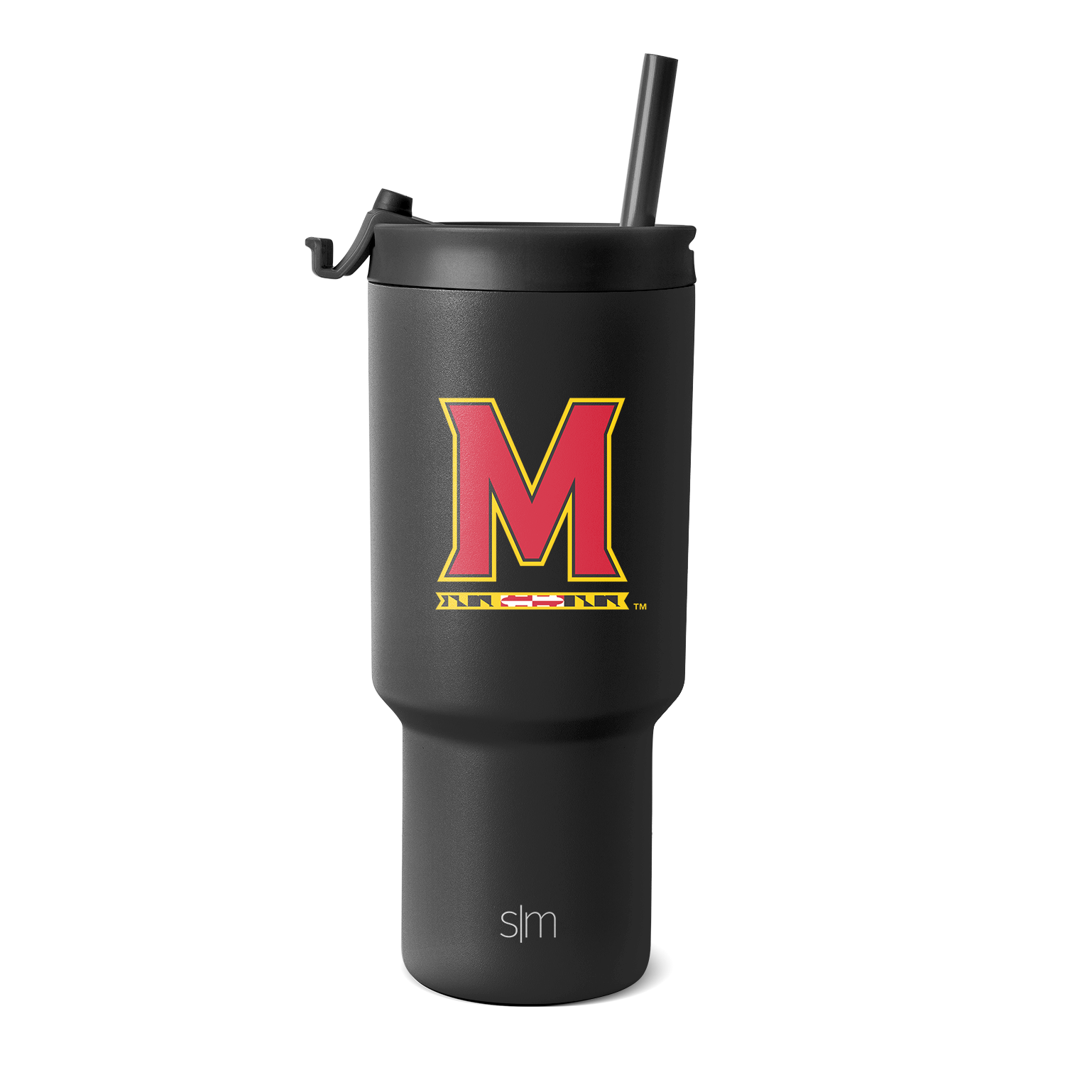 Collegiate Trek Tumbler - 30oz / Maryland / Flip + Straw