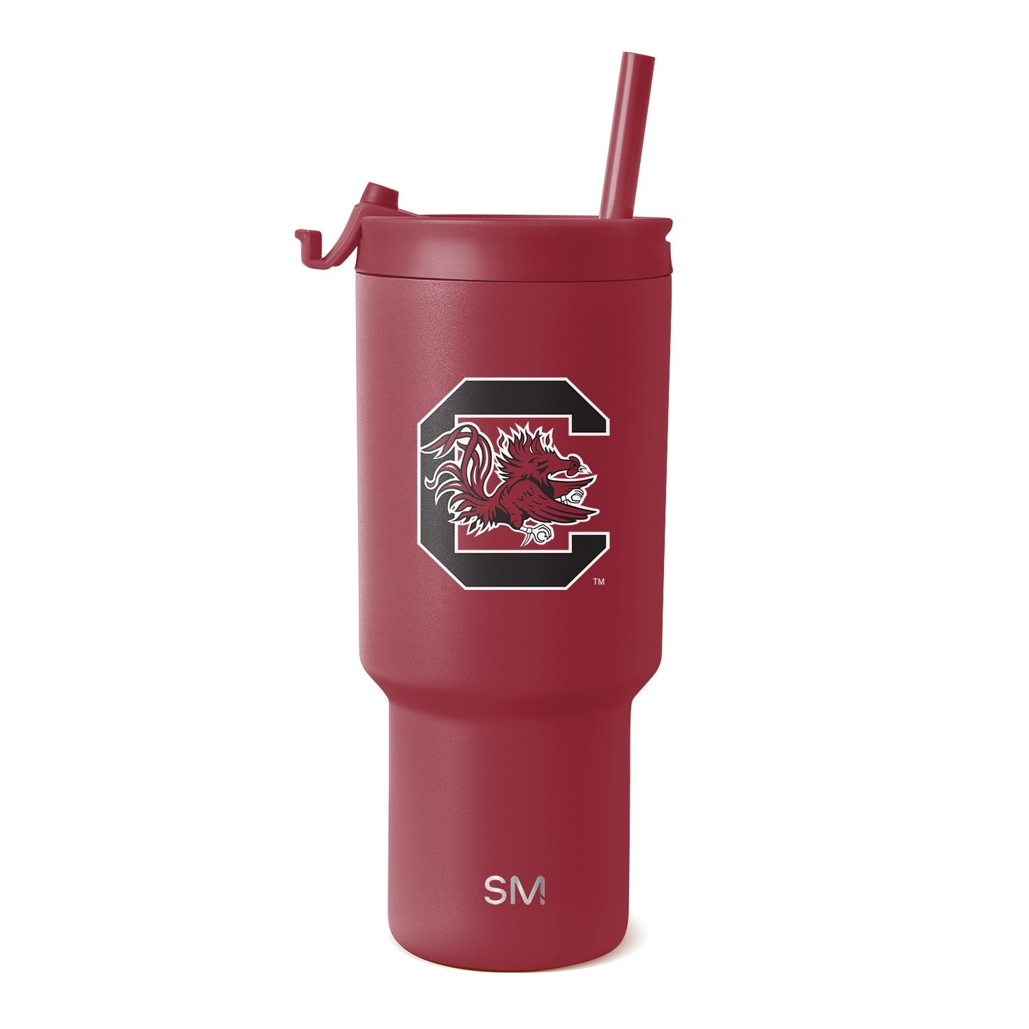 Collegiate Trek Tumbler - 30oz / South Carolina / Flip + Straw