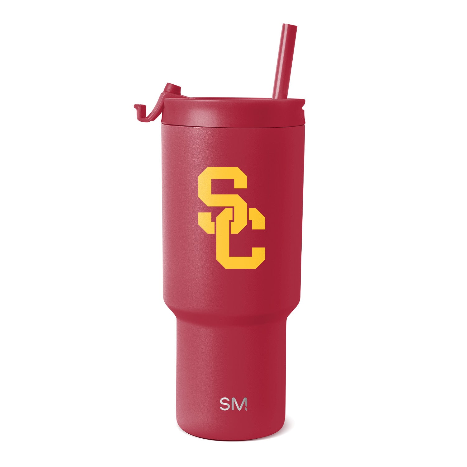 Collegiate Trek Tumbler - 30oz / USC / Flip + Straw