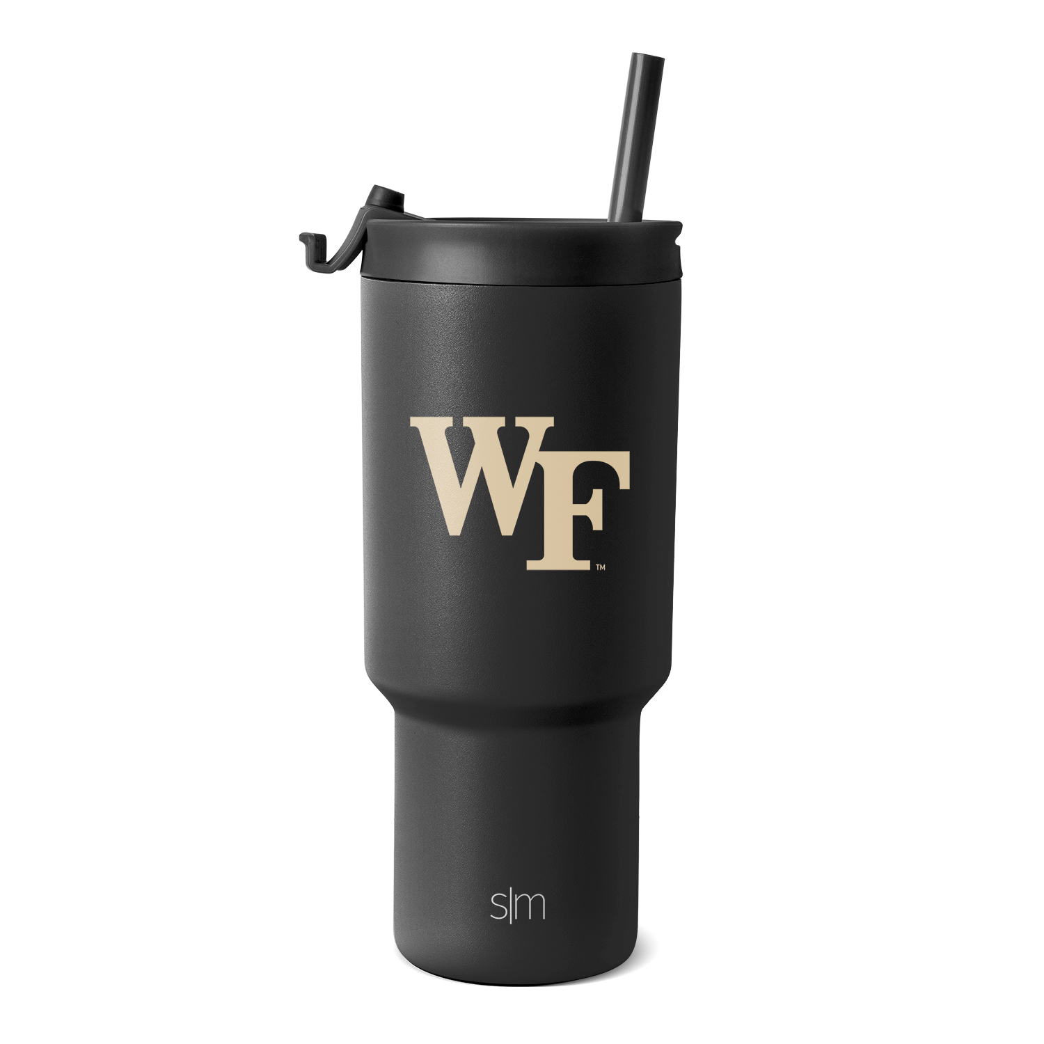 Collegiate Trek Tumbler - 30oz / Wake Forest / Flip + Straw