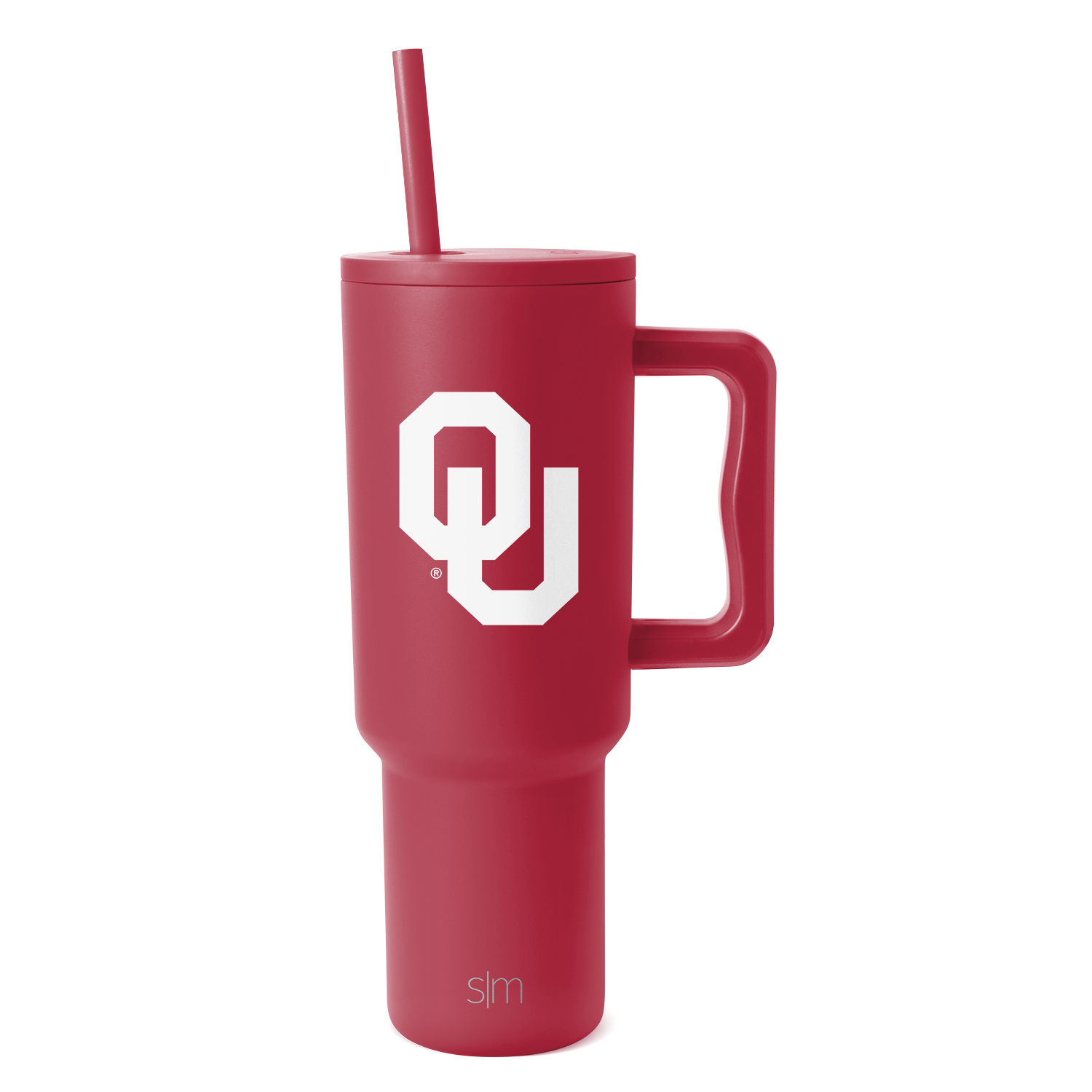Collegiate Trek Tumbler - 40oz / Oklahoma / Straw