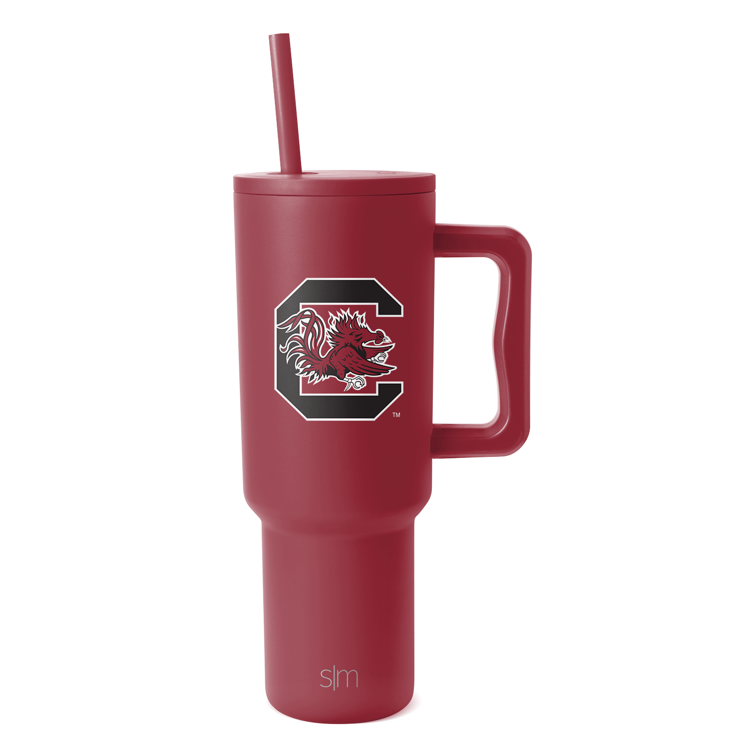 Collegiate Trek Tumbler - 40oz / South Carolina / Straw